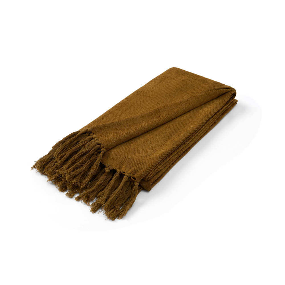 Herringbone Cotton Throw
